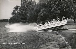 Entering Lake Delton Postcard