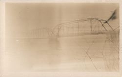 Bridge, Early morning on the Kootenai River Postcard