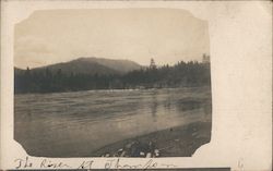 The River at Thompson Thompson Falls, MT Postcard Postcard Postcard