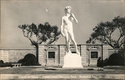 Court of David Forest Lawn Memorial Park Glendale, CA Postcard Postcard Postcard