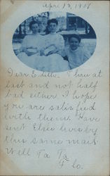 Dear Edith, Three at Last and Not Half Bad, Ta Ta, Flo Postcard