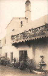 Mission or Mediterranean Style Building or Home Postcard