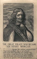 The Great Pirate who became Sir Henry Morgan Postcard
