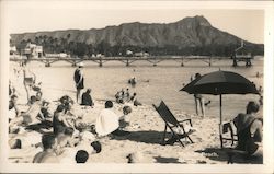 Waikiki Beach Postcard