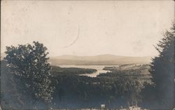 From Hill, Back of Dodge Pond Camps Rangeley, ME Postcard Postcard Postcard