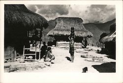 Village, Mountain Province Topless Postcard