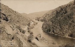 Pacific Highway on Klamath River Postcard