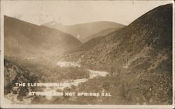 Wheelers Hot Springs Postcard