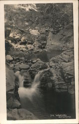 Wheelers Hot Springs Scene Postcard