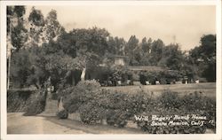 Will Rogers' Ranch Home Postcard