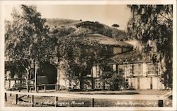 The Stables at Will Rogers Ranch Postcard
