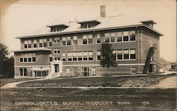 Consolidated School Postcard