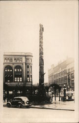 Totem Pole Pioneer Square Postcard