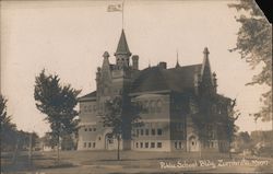 Public School Bldg Postcard