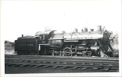 Delaware, Lackawanna & Western Locomotive #1014 Postcard