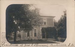 Residence of Jas. S. Thomson Postcard