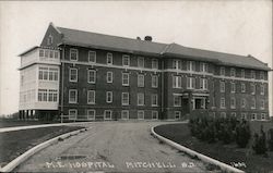 M.E. Hospital Mitchell, SD Postcard Postcard Postcard