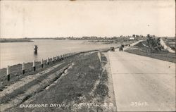 Lakeshore Drive Mitchell, SD Postcard Postcard Postcard