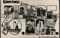 Greetings from Pierre So. Dak. Postcard