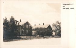 Residences Amana, IA Postcard Postcard Postcard