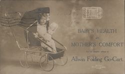 Sidway AllWin Folding Go-Cart Stroller Postcard