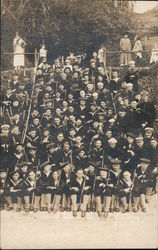 Group of Sailors Postcard