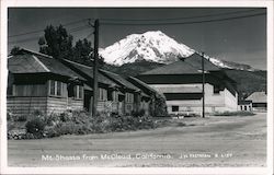 Mt. Shasta from Postcard