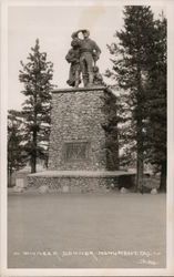 Pioneer Donner Monument Postcard