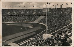 1936 Summer Olympics - Olympiastadion Postcard