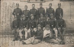 1914 Soldiers Austria-Hungary Postcard