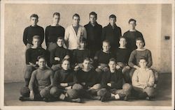 "H" Football Team Postcard Postcard Postcard