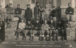 Football Team - Coach Ranson Silverton, OR Postcard Postcard Postcard