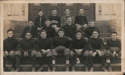 Football Team Postcard