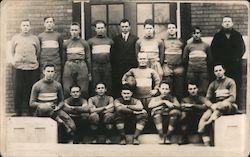 Football Team, Midget Player? Postcard