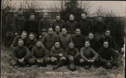 Rugby Team Postcard