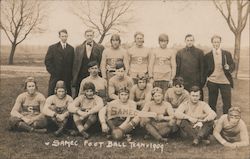 SAMEC Football Team 1909 Postcard