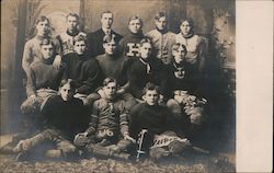 Waupun Football Team - 1906 Postcard