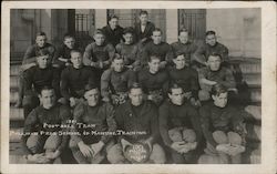 1921 Football Team Pullman Free School of Manual Training Chicago, IL Postcard Postcard Postcard