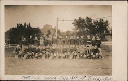 1913 Football Squad Colorado School of Mines Golden, CO Postcard Postcard Postcard