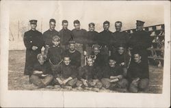 Boys Football Team day of Championship Game won 26-0 Postcard