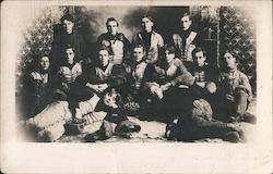 1906 MHS High School Football Team Postcard