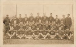 Football Team "P" Princeton? Postcard