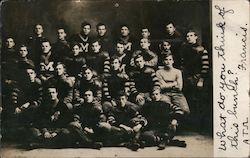 Muhlenberg College Football Team 1907 Postcard