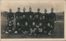 Football Team circa 1920 Postcard Postcard Postcard