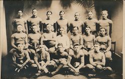 "C.I." 1922 Football Team Carlisle Indian Industrial School? Postcard