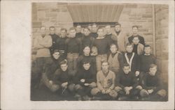 Colgate University Football Team 1911 Hamilton, NY Postcard Postcard Postcard