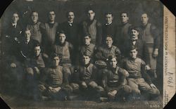 University of Michigan Football Team 1904 Postcard