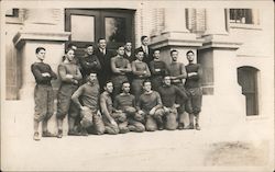 1914 Football Team University of Wisconsin Postcard