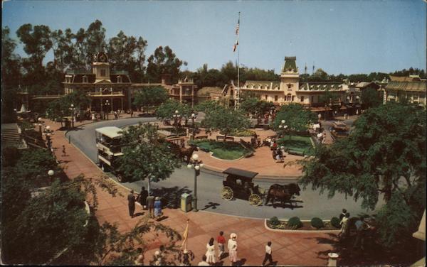 Town Square Main Street (Disneyland's Magic Kingdom) Anaheim California