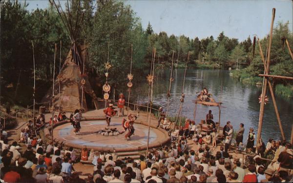 Frontierland Indian Village - Disneyland Anaheim California